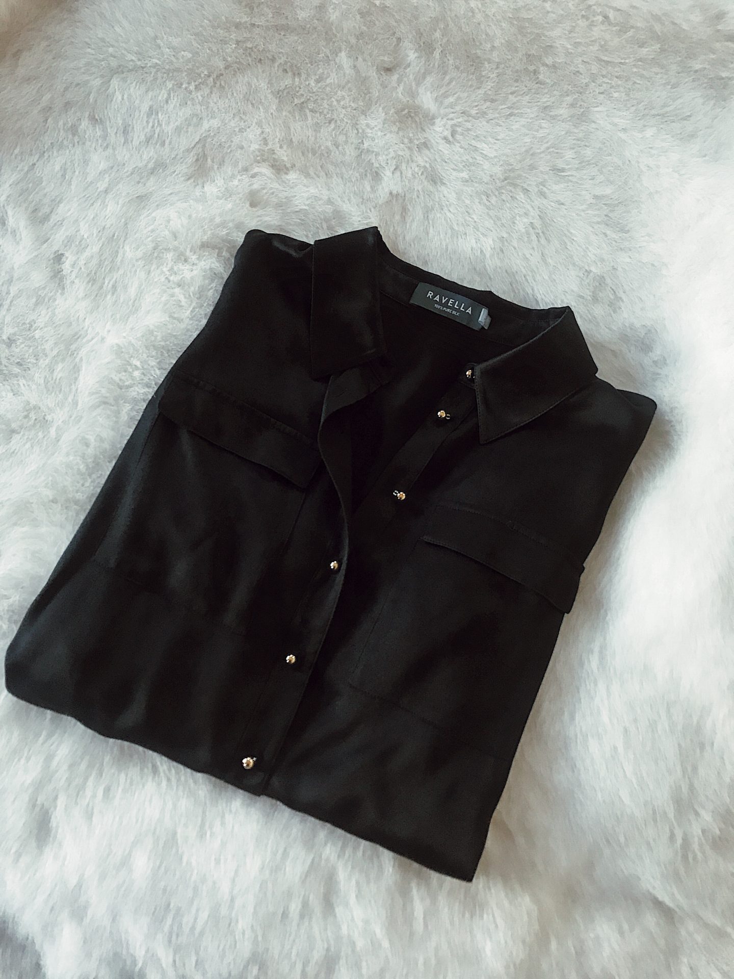 leather to lunch the perfect silk blouse