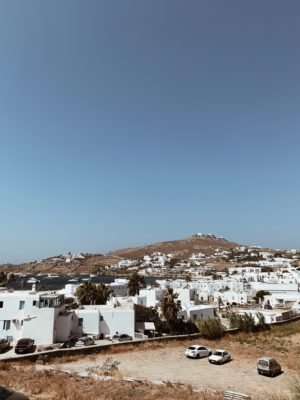 How to get to Nammos Village in Mykonos by Bus?